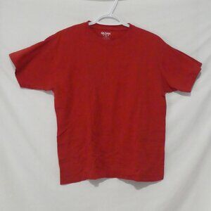 GILDAN | youth xl - extra large | Solid Red Cotton Tee / T-Shirt
